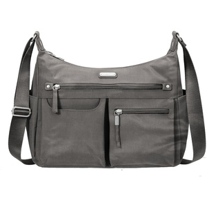 image:imageBaggallini Anywhere Large Hobo with RFID Phone WristletSterling Shimmer