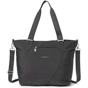 image:imageBaggallini Avenue Tote  12x18 Laptop Tote Bag for Women  Lightweight Work Travel Carry On BagCharcoal