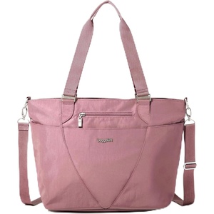 image:imageBaggallini Avenue Tote  12x18 Laptop Tote Bag for Women  Lightweight Work Travel Carry On BagDusty Mauve