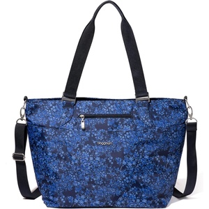 image:imageBaggallini Avenue Tote  12x18 Laptop Tote Bag for Women  Lightweight Work Travel Carry On BagInk Hydrangea