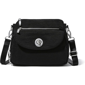 image:imageBaggallini Calais Crossbody Bags for Women 10x7 Lightweight WaterResistant Travel Purse RFID amp Interior OrganizationBlack