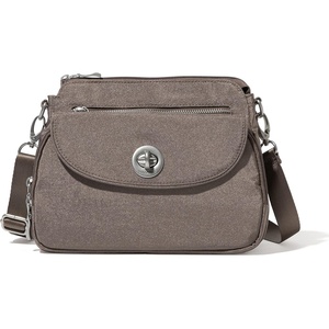image:imageBaggallini Calais Crossbody Bags for Women 10x7 Lightweight WaterResistant Travel Purse RFID amp Interior OrganizationPortbello Shimmer