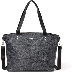 image:imageBaggallini Carryall Laptop ToteMidnight Blossom Print