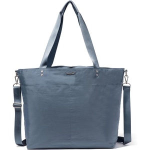 image:imageBaggallini Carryall Tote  Lightweight Nylon Zipper Top Weekender Travel Beach Bag wLuggage SleeveMist
