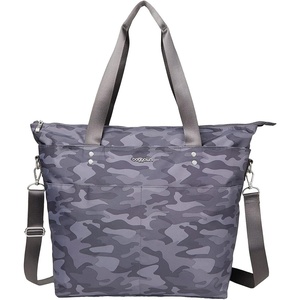 image:imageBaggallini Carryall Tote Bag  Crossbody Tote Bag for WomenDark Grey Camo
