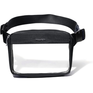image:imageBaggallini Clear Stadium Belt Bag Black One SizeBlack