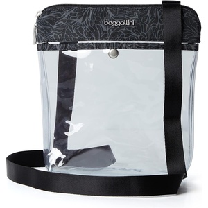 image:imageBaggallini Clear Stadium Crossbody  StadiumMidnight Blossom Print