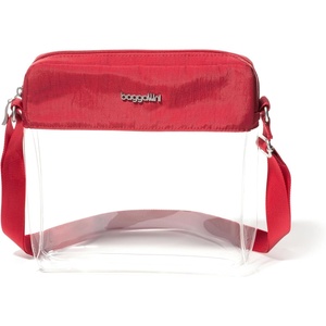 image:imageBaggallini Clear Stadium Crossbody  StadiumRed