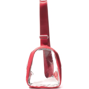 image:imageBaggallini Clear Stadium Mini SlingRed