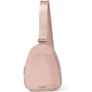 image:imageBaggallini Double Zip Mini SlingBlush Shimmer