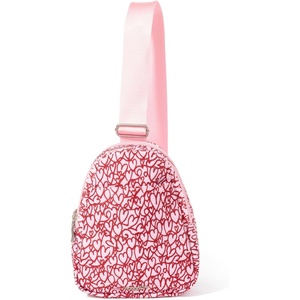 image:imageBaggallini Double Zip Mini SlingHeart Print