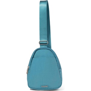 image:imageBaggallini Double Zip Mini SlingSeaside Blue