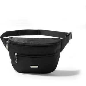 image:imageBaggallini Essential Belt Bag  19x6 Crossbody Fanny Pack Waist Pack wRFID amp Adjustable StrapBLACK