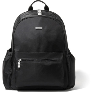 image:imageBaggallini Essential Laptop Backpack  16x12 Inch Travel Backpack with 16 Laptop Sleeve  Lightweight Luggage BackpackBlack