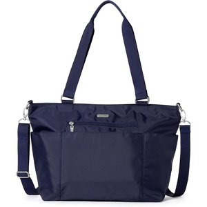 image:imageBaggallini Essential Laptop Tote  Work Tote Bag with Laptop Sleeve  Lightweight Travel Crossbody Shoulder Bag for WomenCadet Navy