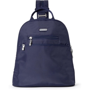 image:imageBaggallini Essential Mini Backpack Purse for Women  Builtin RFID Card Holder  Convertible Sling Bag with Adjustable Shoulder StrapCadet Navy