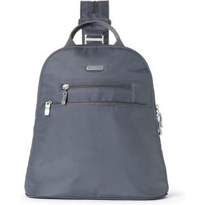 image:imageBaggallini Essential Mini Backpack Purse for Women  Builtin RFID Card Holder  Convertible Sling Bag with Adjustable Shoulder StrapCharcoal Gray
