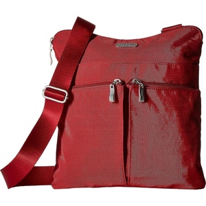 image:imageBaggallini Horizon Crossbody Bags for Women 10x105 Lightweight WaterResistant Nylon RFID Purse Handbag wWristlet IncludedApple