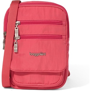 image:imageBaggallini Journey Crossbody Bags for Women 9x6 Small Lightweight Travel Handbag WRFIDFlamingo