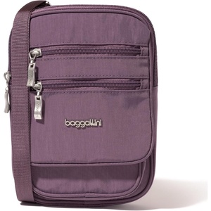 image:imageBaggallini Journey Crossbody Bags for Women 9x6 Small Lightweight Travel Handbag WRFIDMisty Purple