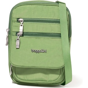 image:imageBaggallini Journey Crossbody Bags for Women 9x6 Small Lightweight Travel Handbag WRFIDMoss