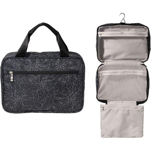 image:imageBaggallini Large Hanging Travel Toiletry KitMidnight Blossom Print