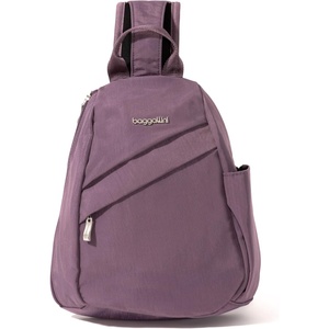 image:imageBaggallini Medium Sling Backpack  9x11 Lightweight Sling Bag with Convertible Adjustable Shoulder StrapMisty Purple
