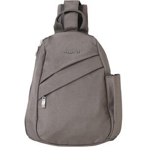 image:imageBaggallini Medium Sling Backpack  9x11 Lightweight Sling Bag with Convertible Adjustable Shoulder StrapSterling Shimmer
