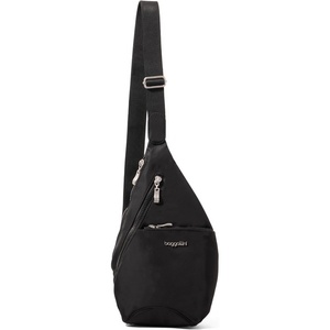 image:imageBaggallini Mini Sling  12x7 Sling Crossbody Bag Backpack with Adjustable Shoulder StrapBlack Twill