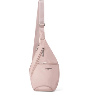 image:imageBaggallini Mini Sling  12x7 Sling Crossbody Bag Backpack with Adjustable Shoulder StrapBlush Shimmer