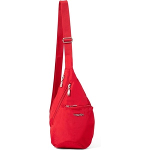 image:imageBaggallini Mini Sling  12x7 Sling Crossbody Bag Backpack with Adjustable Shoulder StrapScarlet Red
