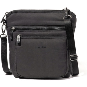 image:imageBaggallini Modern Pocket Crossbody Bag for Women 85x85 Handbag Purse with RFID Lightweight WaterResistantBlack Puff