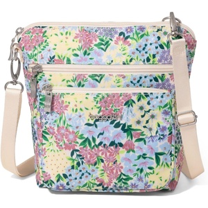 image:imageBaggallini Modern Pocket Crossbody Bag for Women 85x85 Handbag Purse with RFID Lightweight WaterResistantMeadow Print