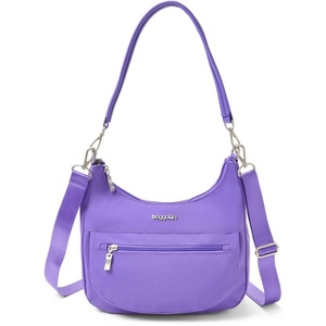 image:imageBaggallini Modern Pocket Half Moon 11x105 Shoulder Women WReplaceable Straps Converts to Crossbody BagLavender Surf