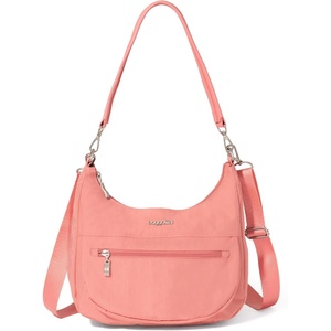 image:imageBaggallini Modern Pocket Half Moon 11x105 Shoulder Women WReplaceable Straps Converts to Crossbody BagTerracotta