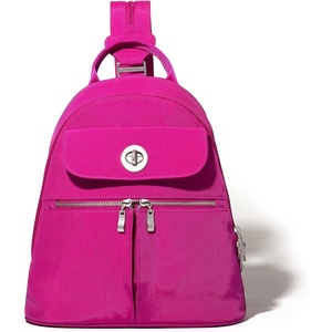 image:imageBaggallini Naples Convertible Backpack  Travel Sling Crossbody  12 Nylon Handbag wRFID amp Padded Tablet SleeveOrchid