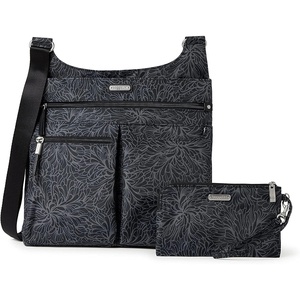image:imageBaggallini On Track Crossbody with RFID Phone WristletMidnight Blossom