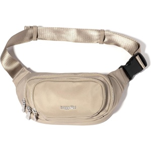 image:imageBaggallini On the Go Belt Bag Waist PackTaupe Twill