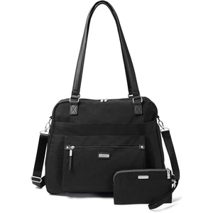 image:imageBaggallini Overnight Expandable Laptop Tote with RFID Phone WristletBlack