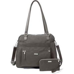 image:imageBaggallini Overnight Expandable Laptop Tote with RFID Phone WristletSterling Shimmer