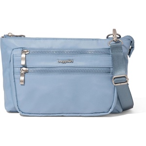 image:imageBaggallini Pocket Belt Bag Waist Pack And CrossbodyCornflower Twill