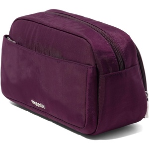 image:imageBaggallini Pocket Cosmetic With Brush OrganizationMulberry