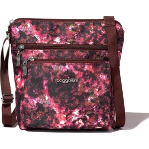 image:imageBaggallini Pocket Crossbody Bags for Women 8x8 Small Lightweight Durable Waterresistant Travel Purse WRfidBlush Opal