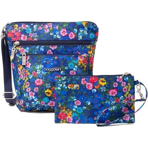 image:imageBaggallini Pocket Crossbody Bags for Women 8x8 Small Lightweight Durable Waterresistant Travel Purse WRfidFlower Market