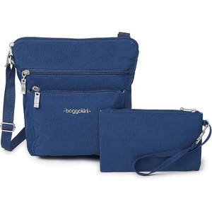 image:imageBaggallini Pocket Crossbody Bags for Women 8x8 Small Lightweight Durable Waterresistant Travel Purse WRfidPacific