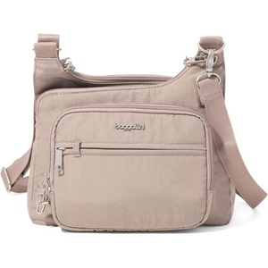 image:imageBaggallini Securtex AntiTheft Crossover Crossbody Bag for Travel 11W x 85H RFID Builtin Wallet Locking ZippersMoonrock