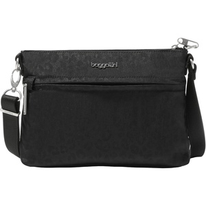 image:imageBaggallini Securtex AntiTheft Memento CrossbodyBlack Cheetah