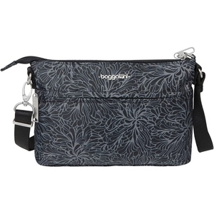 image:imageBaggallini Securtex AntiTheft Memento CrossbodyMidnight Blossom