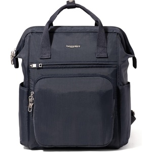image:imageBaggallini Securtex AntiTheft Windsor Backpack for Travel Work amp College RFID amp Locking Zipper Up to 16 LaptopFrench Navy