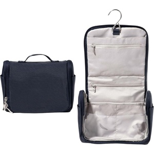 image:imageBaggallini Small Toiletry Kit  Lightweight 5x8 Inch Makeup BagFrench Navy